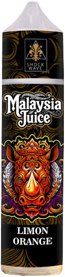 Shock Wave Limon Orange Malaysia Juice Liquido Shot 20ml Arancia Limone Agrumi Ghiaccio