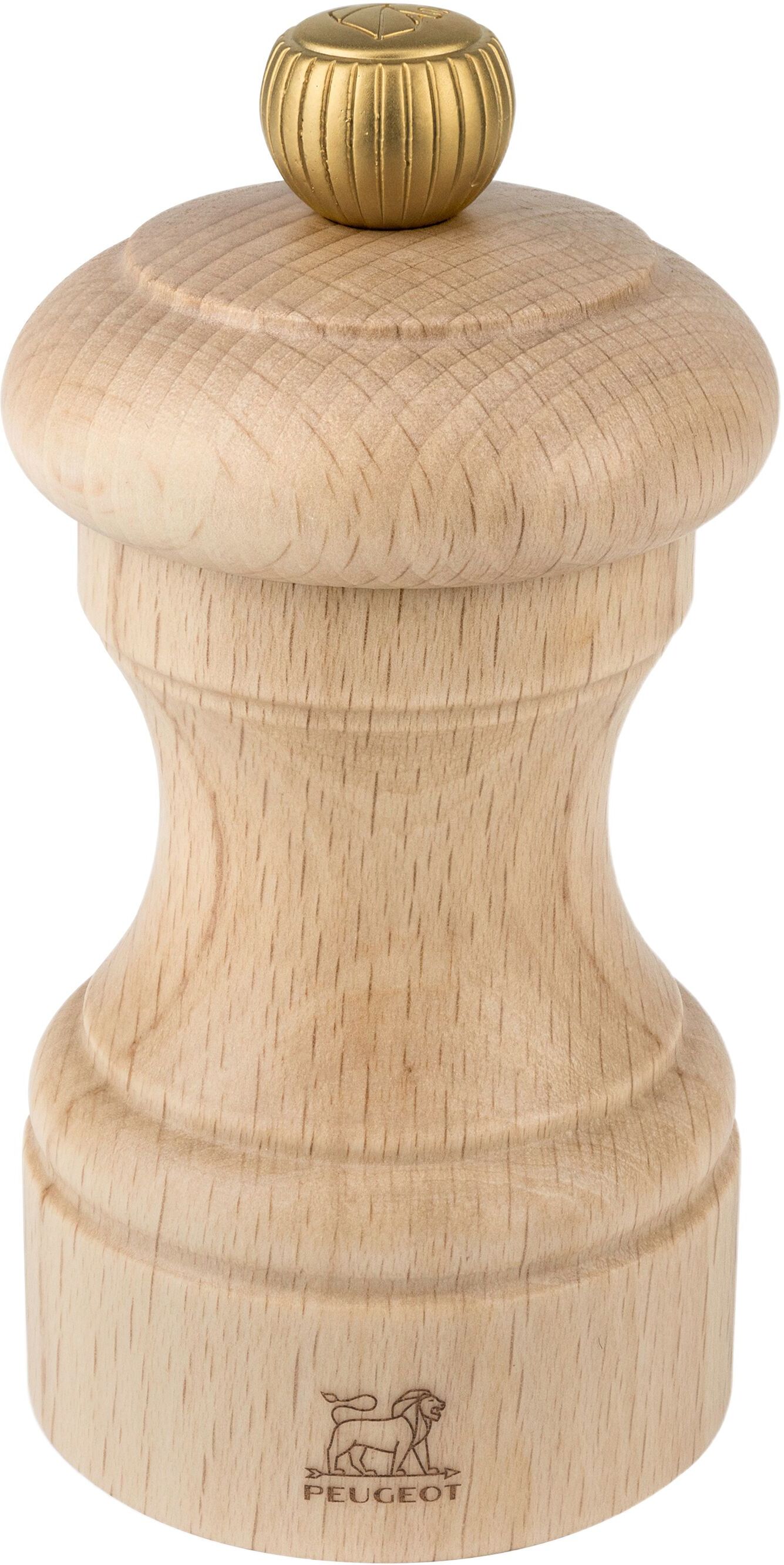 (6 stuks) PEUGEOT BISTRO - Pepermolen - Hout - Chocolade - Hoogte: 100mm chocolade