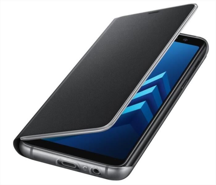 Samsung Neon Flip Cover Black A8