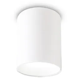 Ideal Lux LED Aufbau-Downlight NITRO D08 ROUND, IP20, Ø 8cm, CRi >90, on-off, starr, 10W 3000K 850lm 36°, weiß IDEA-205991
