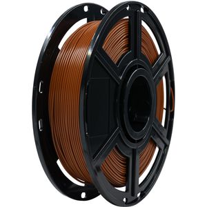 Flashforge Filament PLA, braun, 1,75mm, biobasiert, geruchsarm, 1kg Spule