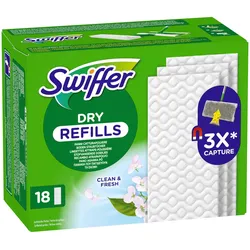 Swiffer DRY - 18 Bodentücher CLEAN & FRESH