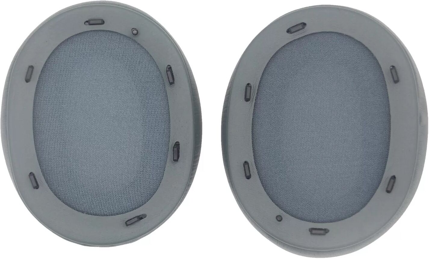 INF Ersatz-Ohrpolster kompatibel mit Sony WH-ULT900N ULT WEAR Kopfhörern - Proteinleder, Mehrere Farben (2 Stk.) Grau