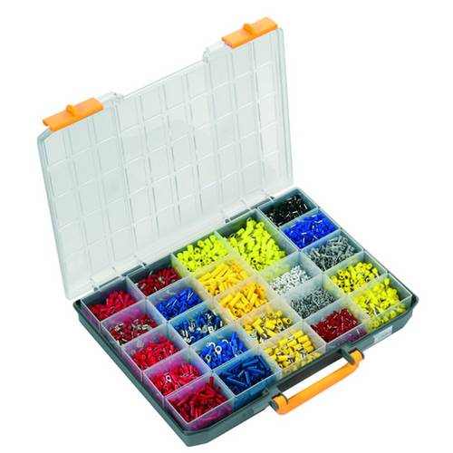 Weidmüller 9202640000 Quetschverbinder-Sortiment 0.50mm² 6mm² Weiß, Grau, Rot, Schwarz, Blau, Gelb 4500St.