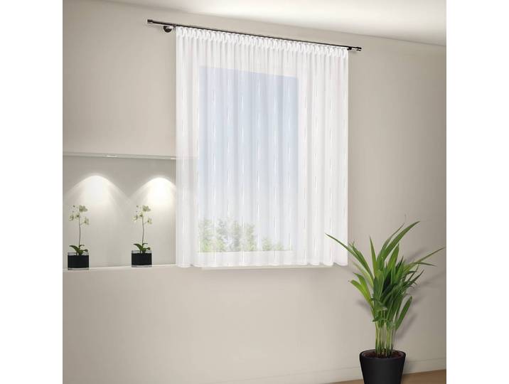 Rideau Vera 600 x 175cm Blanc