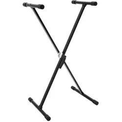 Dimavery Set SVT-1 Keyboard-Ständer + Cover (Keyboard), Instrumentenständer + Halter, Weiss