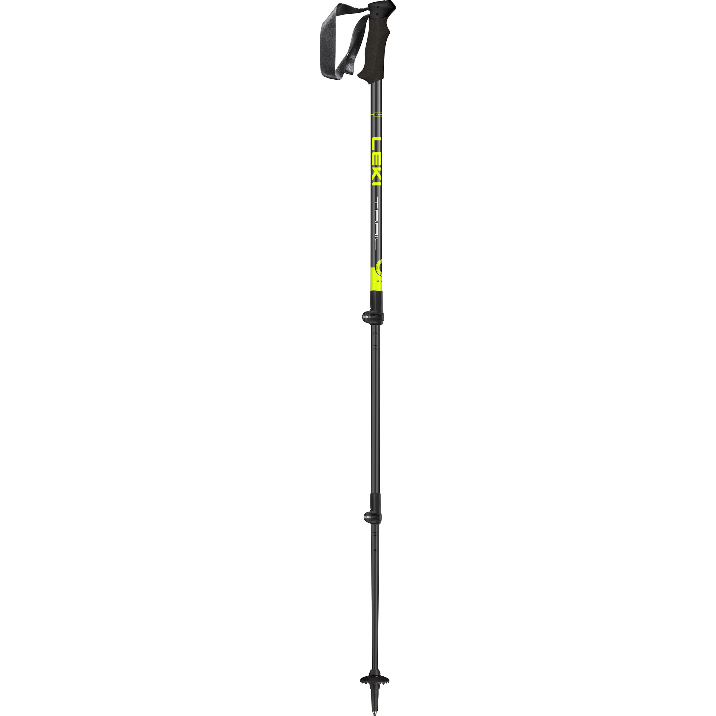 Leki Trail Lite Wanderstöcke Wanderstöcke & Trekkingstöcke grau Größe 100-135cm Trekking