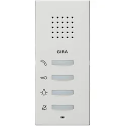 Gira, Klingel + Türsprechanlage, Wohnungsstation (Kabelgebunden)