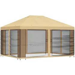 vidaXL, Pavillon, Pavillon (400 cm, 300 cm)