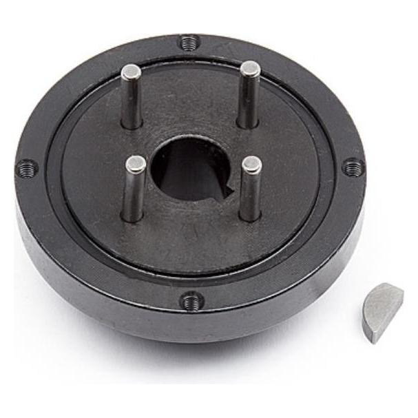 HPI FLY WHEEL 9.6X43X16MM (QUADRA) (ASSEMBLED) (109866)