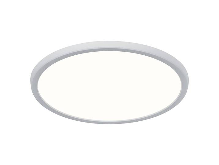 Plafonnier Oja 29 IP54 29 x 2 x 29cm Blanc/Blanc Matériau : Matière plastique Type de matière synthétique : Polyester-PVC Module LED