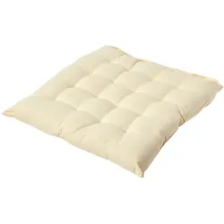 STUHLKISSEN creme 40/40/6,5 cm