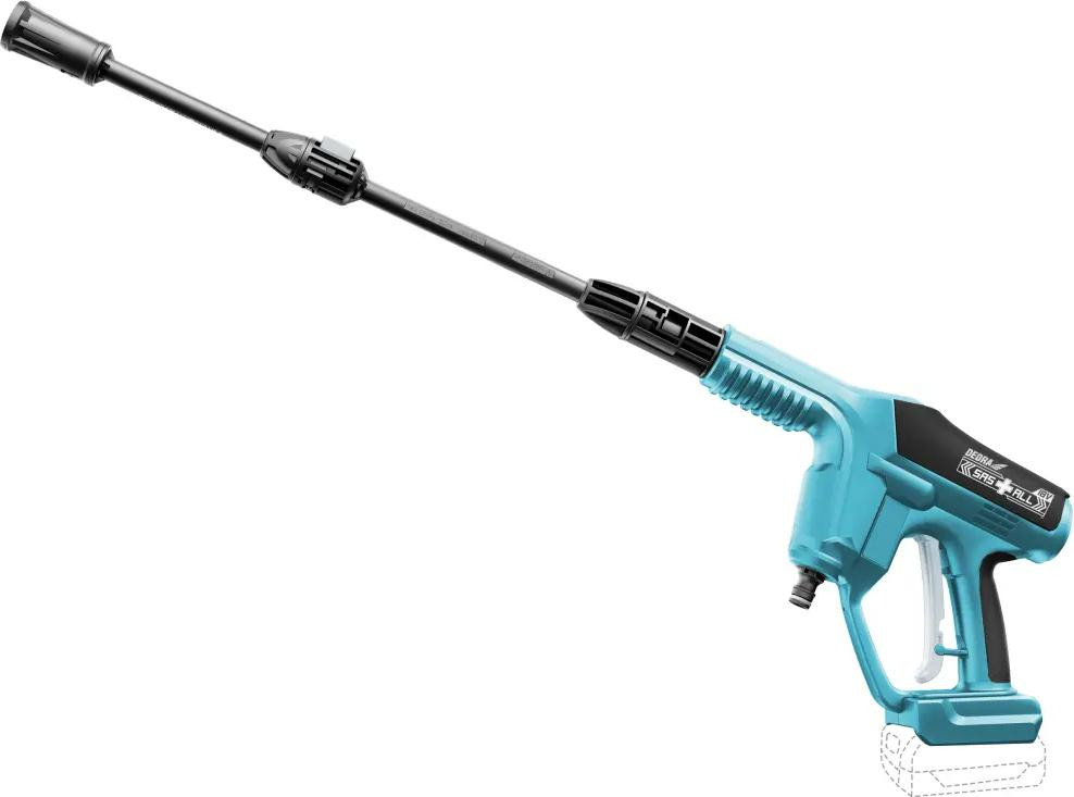 Dedra SAS+ALL Accu-aangedreven hogedrukreiniger 18V model DED6986