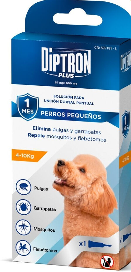 Diptrón Pipetas Diptron Plus para Perros