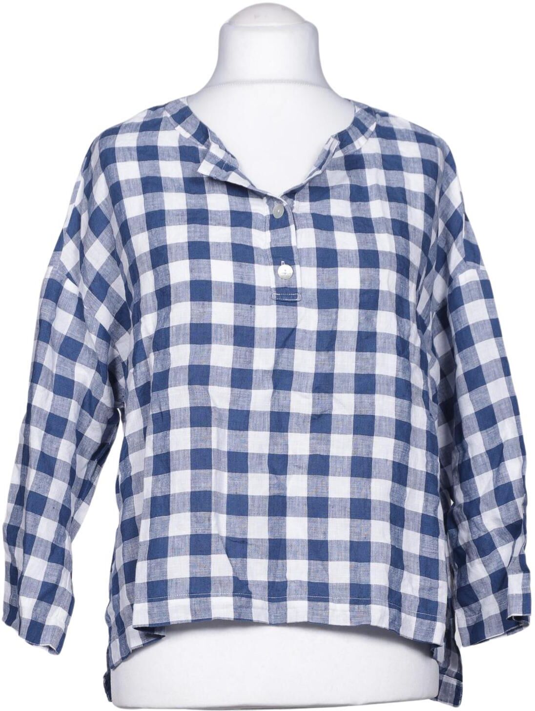 Christian Berg Damen Bluse, Mehrfarbig, Gr. L, Leinen - Second Hand