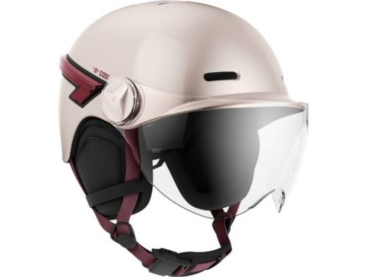 Casr - Casque Trottinette Led Glow Rose Taille L