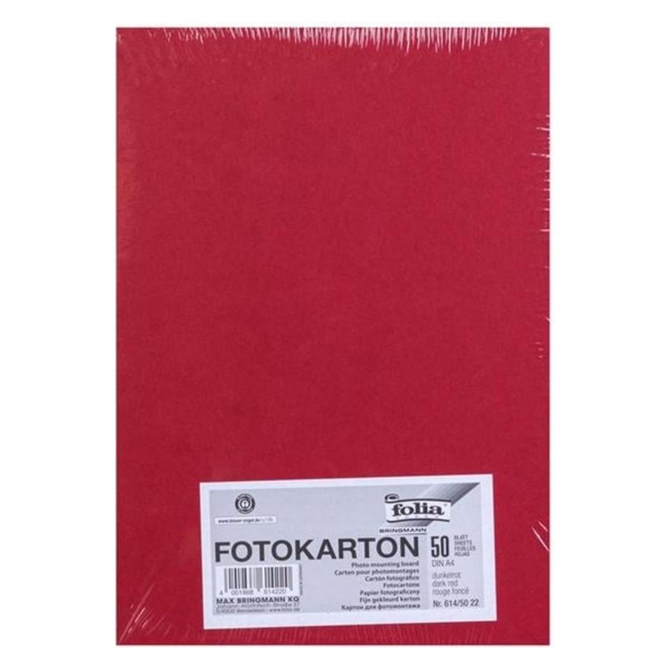 Folia Fotokarton farbig Format A4 (300 g/m², 50x) (614/50 22)