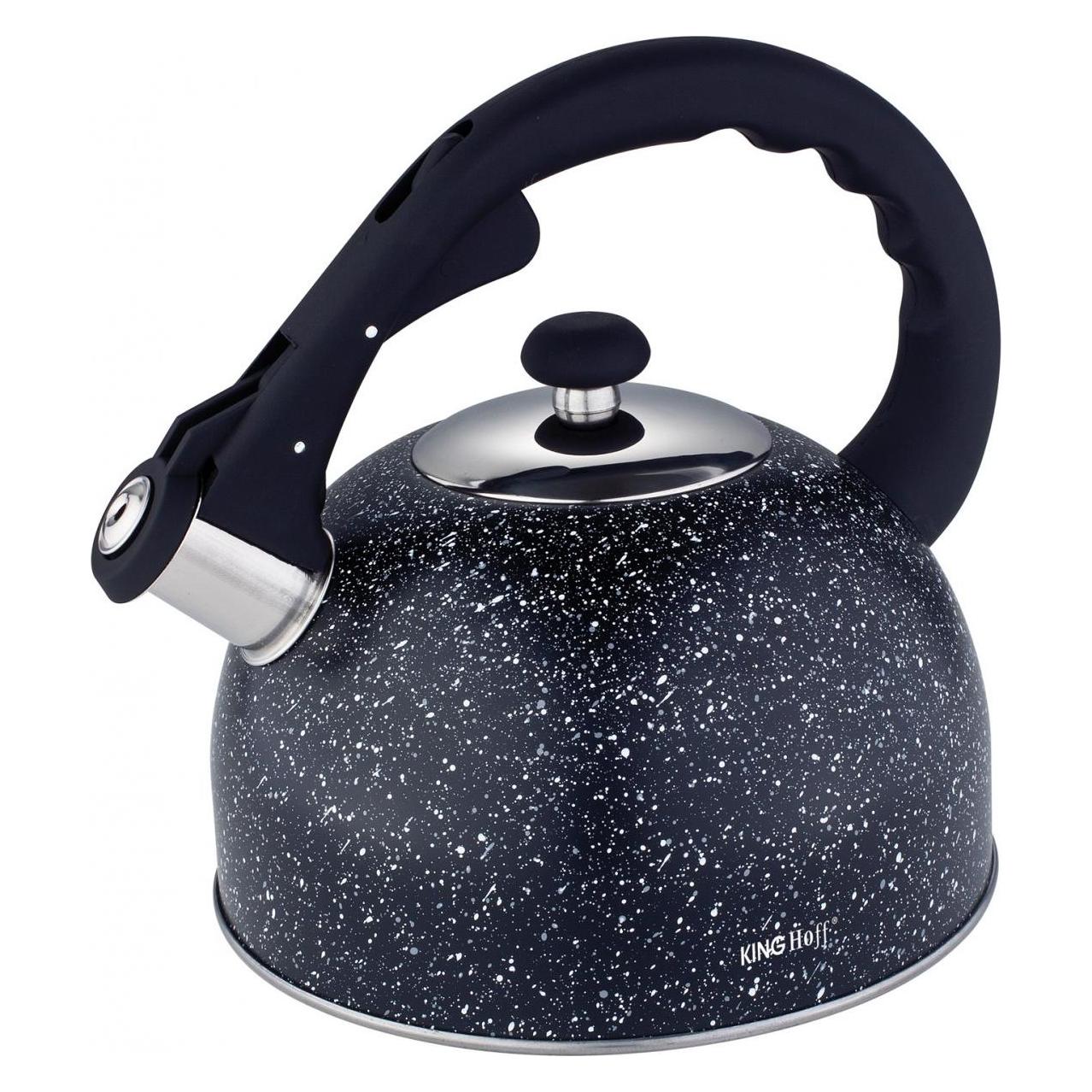 Kinghoff KETTLE WITH WHISTLE 2,6L KH-1406 MARBLE (2.60 l) (KH-1406)