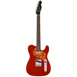 Fender Limited Edition Raphael Saadiq Telecaster (E-Gitarre, Acryl, Ahorn, Esche, Knochen, Palisander), Gitarre, Schwarz, Rot