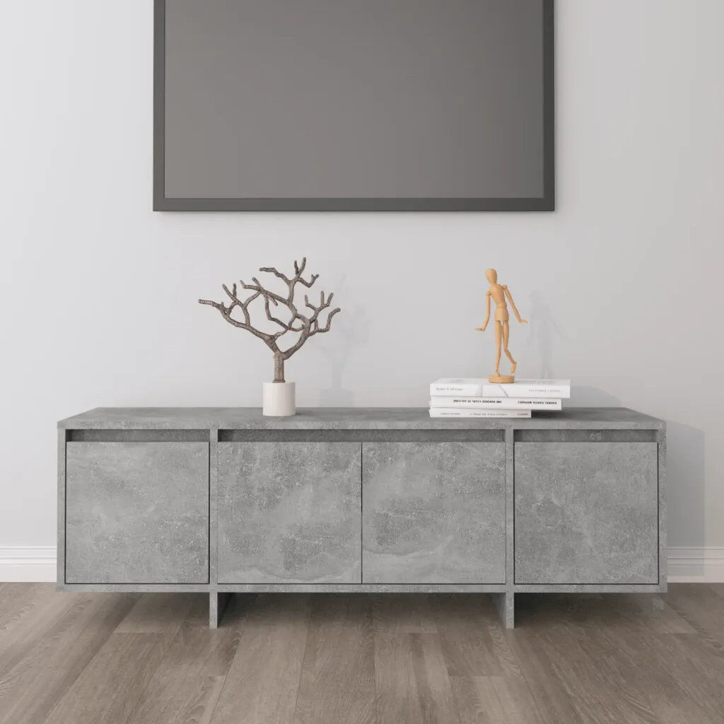 Ebern Designs Gancho TV Stand for TVs up to 48" Concrete Grey 48"