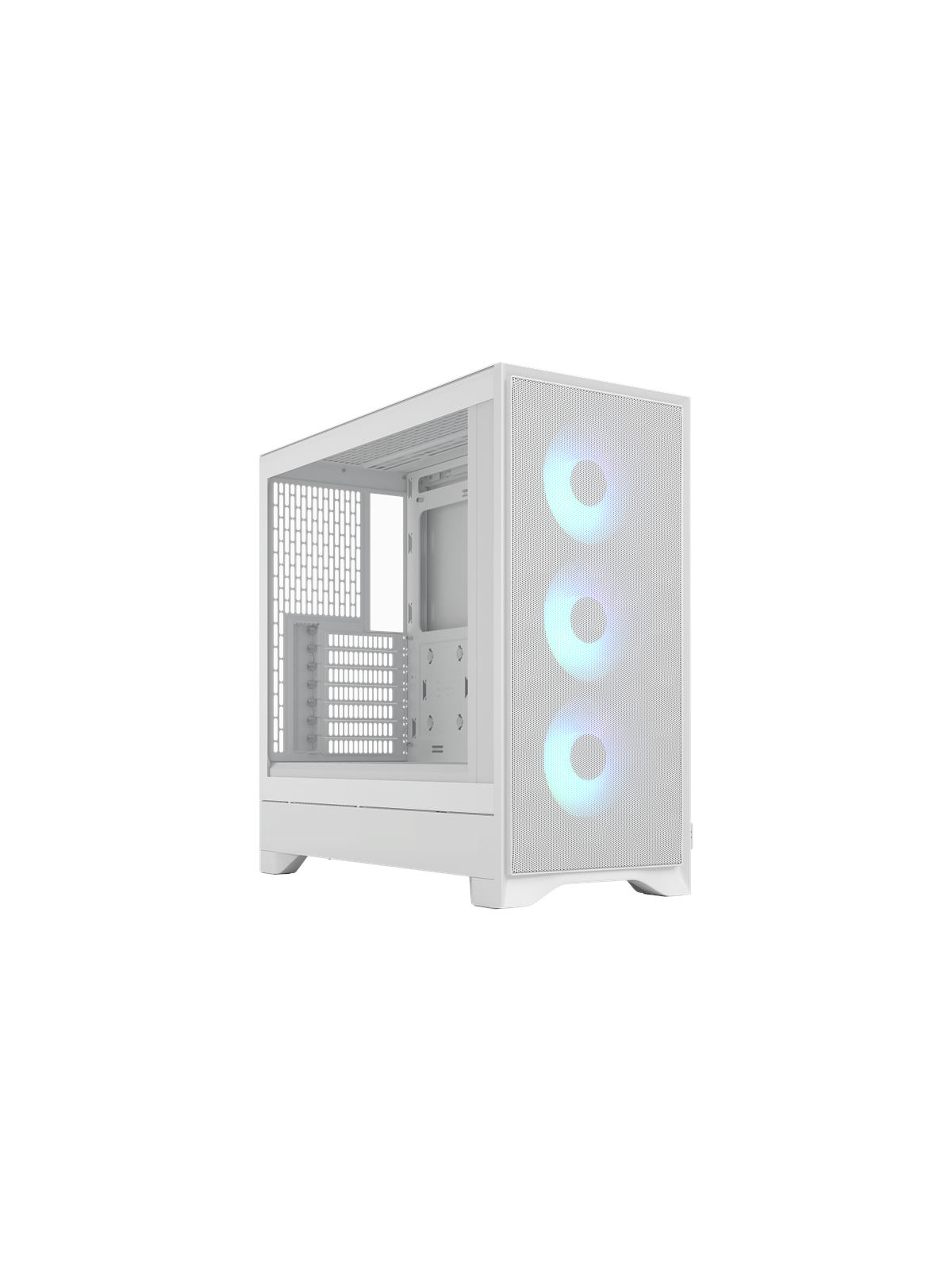 Fractal Design Pop 2 Air White TG RGB - Gehäuse - Miditower - Weiß