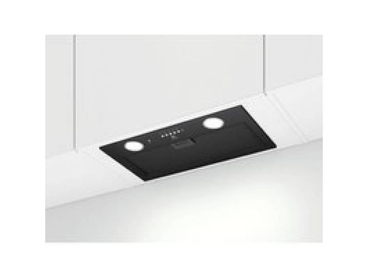 Hotte aspirante intégrée noire - ELECTROLUX - Débit dair 600 m3/h - Mode évacuation et recirculation - Mode intensif