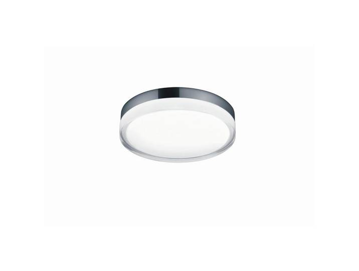 Helestra Led-Deckenleuchte Tana, Chromfarben, Metall, Glas, 6.5 cm, Lampen & Leuchten, LED Beleuchtung, LED-Deckenleuchten