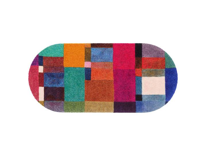 Fuß- & Sauberlaufmatte Mosaique 70 x 150cm Multicolor
