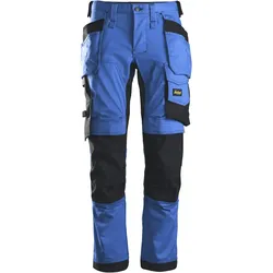 Handwerkerhose "6241" AllroundWork - 92 (46 kurz) - blau/schwarz