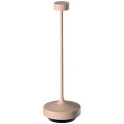 Lumisky RUBY Kabellose Tischleuchte H25CM Stahl Beige
