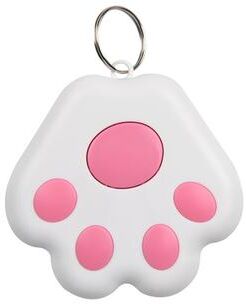 Inspire Daily Merch Smart Pet GPS Tracker Waterproof Anti Loss Locator For Dogs Cats Kids Wallet pink