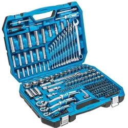 Högert, Werkzeugkoffer, Werkzeugsatz, 222-tlg. (222 Teile)