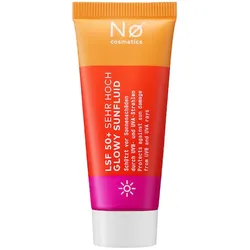 20ml Nø Cosmetics safe tøday Glowy Sunfluid LSF 50+