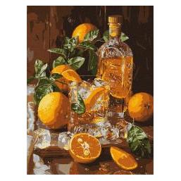 Ideyka Malen nach Zahlen - Orange (78585304)