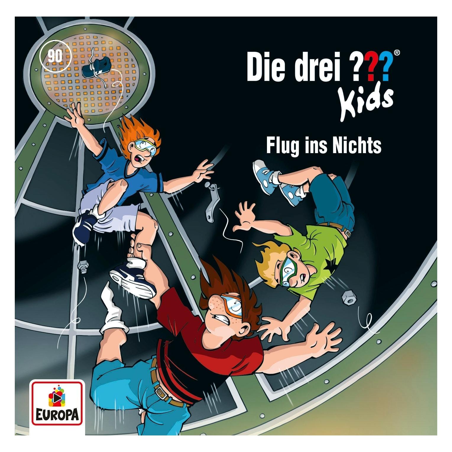 Europa Die drei DREI FRAGEZEICHEN kids 90 - Flug ins Nichts (Ulf Blanck, Deutsch) (58710652)