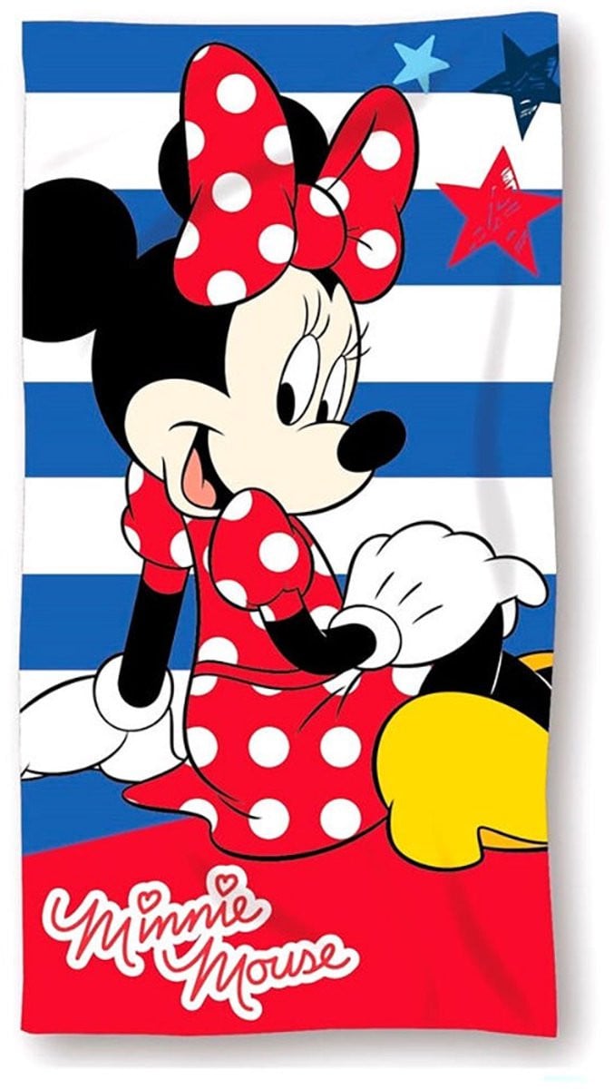 Disney Handdoek Strandlaken Minnie Mouse 70 x 140 cm