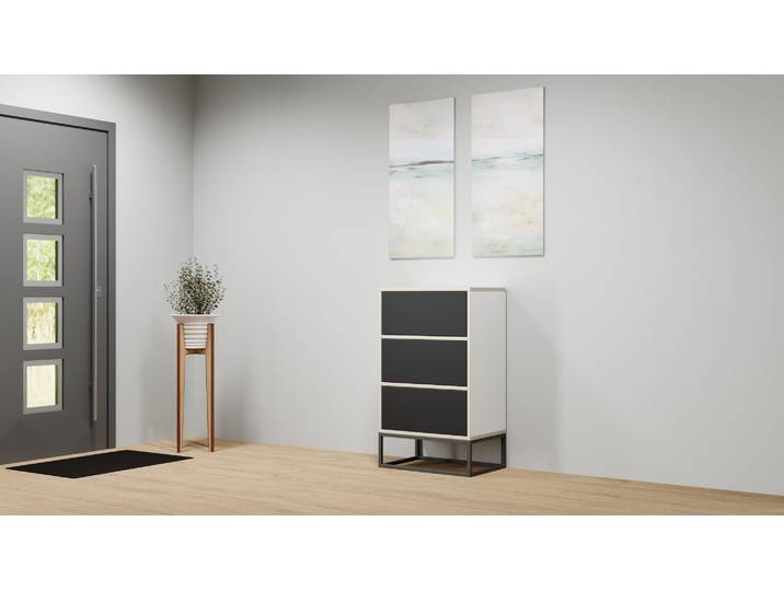 Elegantes Highboard nach Maß – diverse Materialien Multiplex Multiplex Weiß