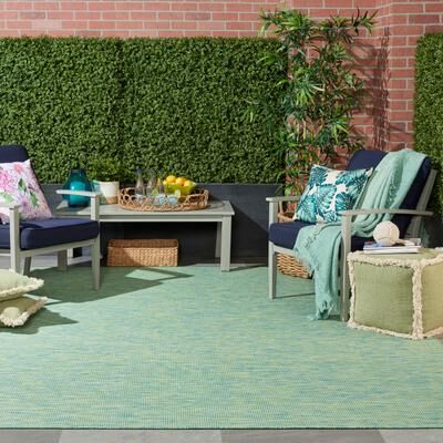 Nourison Positano Casual Modern Indoor/Outdoor Rug