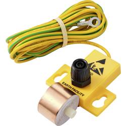 TRU COMPONENTS Ringkabelschuh ESD-Erdungsstecker Durchgangswiderstand inkl. Kupferband Bag TC-14376412