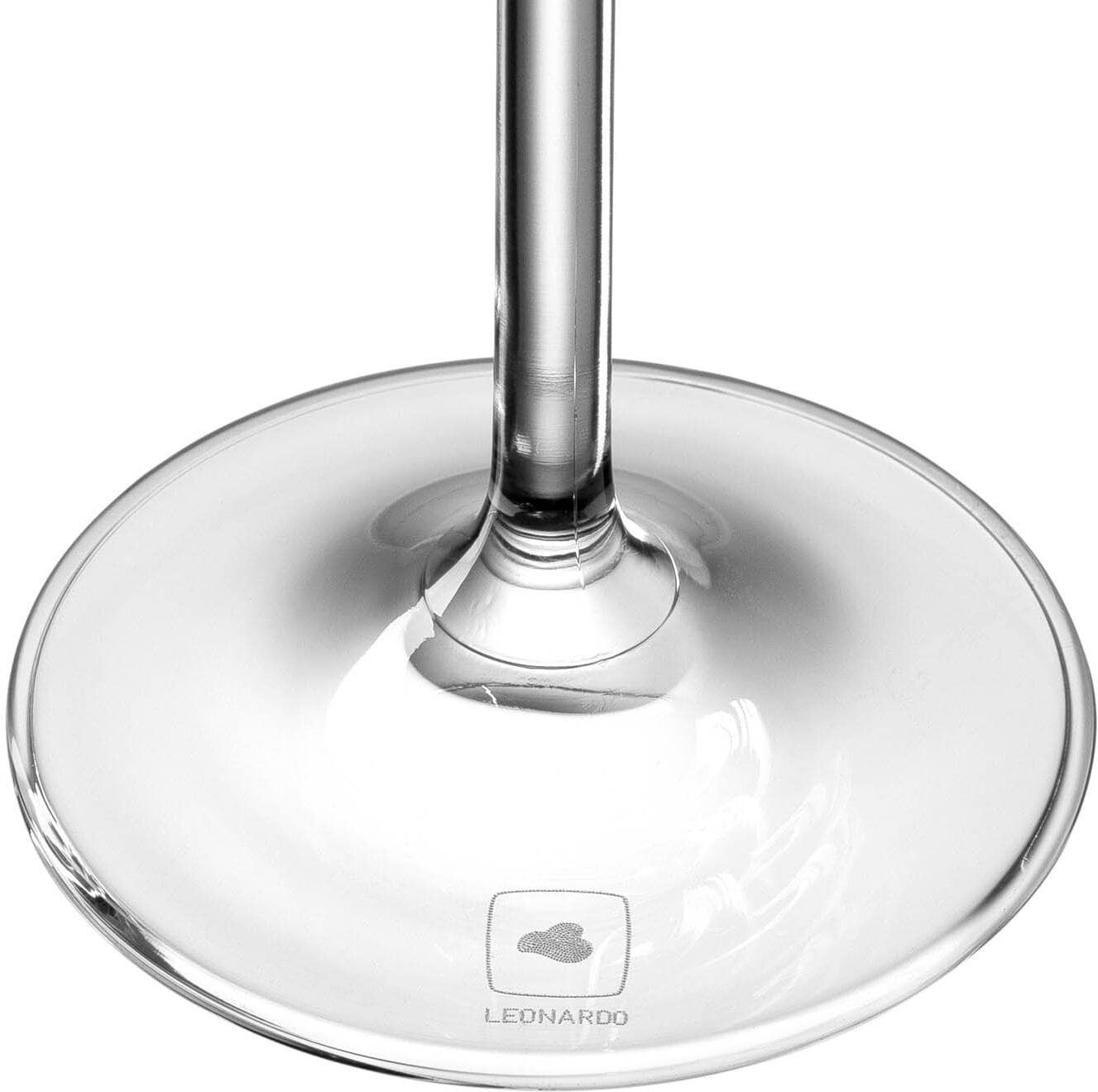 Martiniglas LEONARDO "Leonardo Daily 270 ml", transparent, B:11,6cm H:18cm Ø:12cm, Kristallglas, Trinkgefässe, Martiniglas transparent Ø 12cm x 18cm, 270ml, 6 Stk.