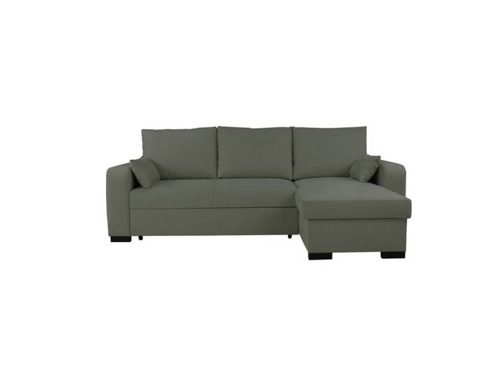 Canapé d'angle convertible BROADWAY II tissu vert
