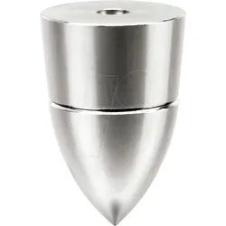 DYNAVOX 207659 - Sub-Watt Geräte- und Boxenfüße, 4er-Set, Chrom