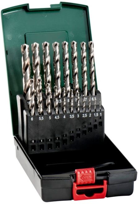 Coffret HSS-G, « SP », 19 pièces metabo (627668000)