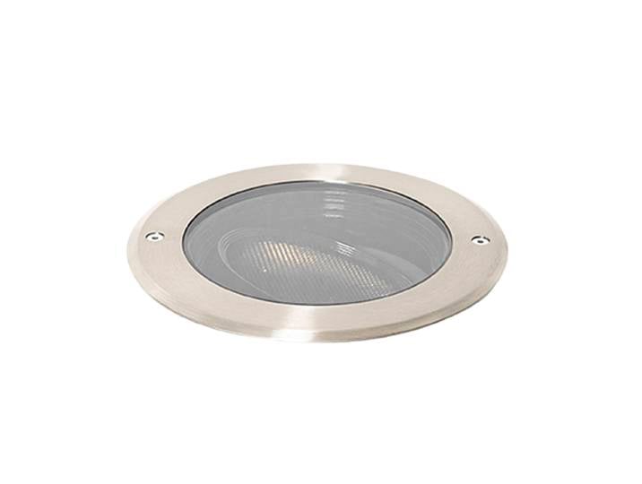 Spot encastré de sol extérieur en acier AR111 orientable IP65 -
