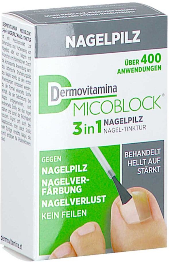 Dermovitamina MICOBLOCK zur Nagelpilz Behandlung 7ml