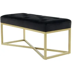 Kayoom Sitzbank Kristy 100 Schwarz / Gold