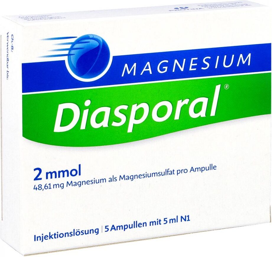 Magnesium Diasporal 2 mmol Ampullen