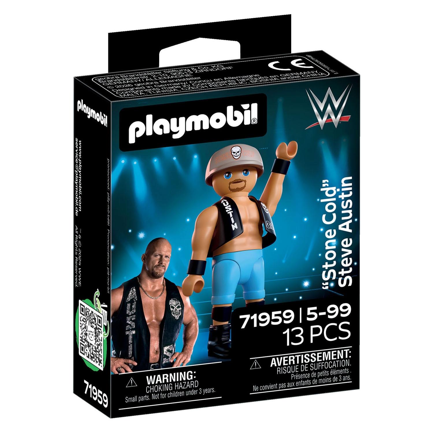 Playmobil WWE "Stone Cold" Steve Austin (71959)
