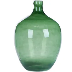 DEKOVASE Glas grün Roti