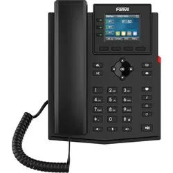 Fanvil IP Telefon X303W schwarz, Telefon, Schwarz
